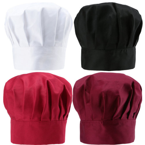 regular chef hat restaurant chef work cap cake shop food hygiene white cloth men and women chef cloth cap