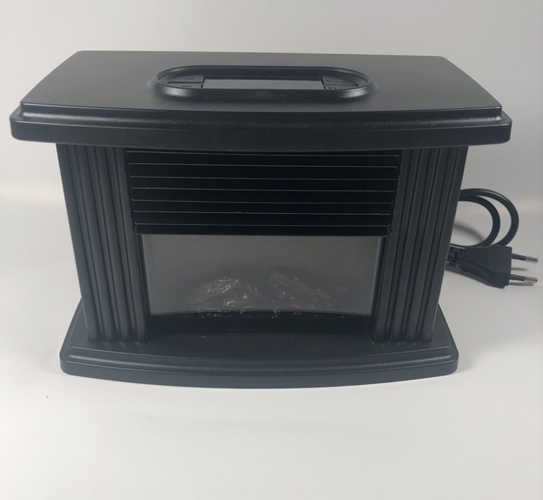 New flame heater for fireplaces, small and mini fireplaces, rapid heating, European-style vertical warm air blower pic 1