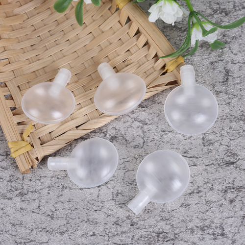 factory direct sales bb called 27mm white plastic dual-tone bubble called airbag round plastic toy accessories
