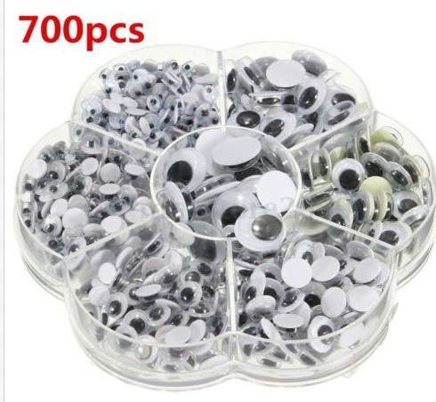 various specifications movable eyes/doll eyes box 700 pieces a box
