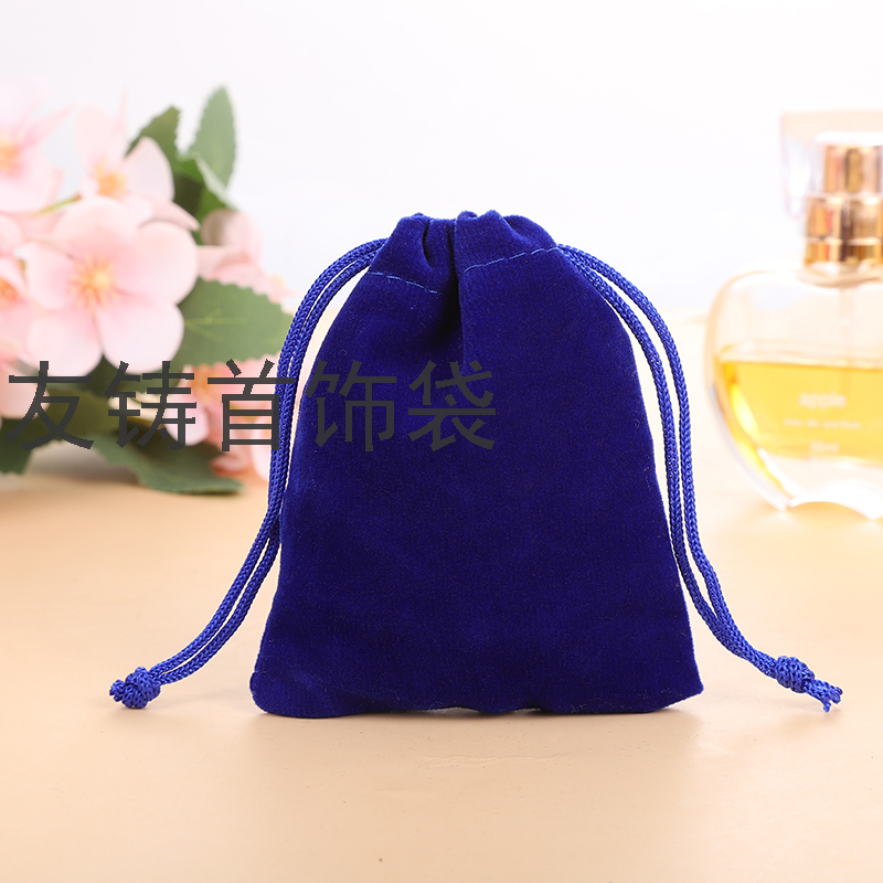 7*9cm绒布袋首饰袋包装袋束口袋礼品袋棉布袋袋花棉布袋现货
