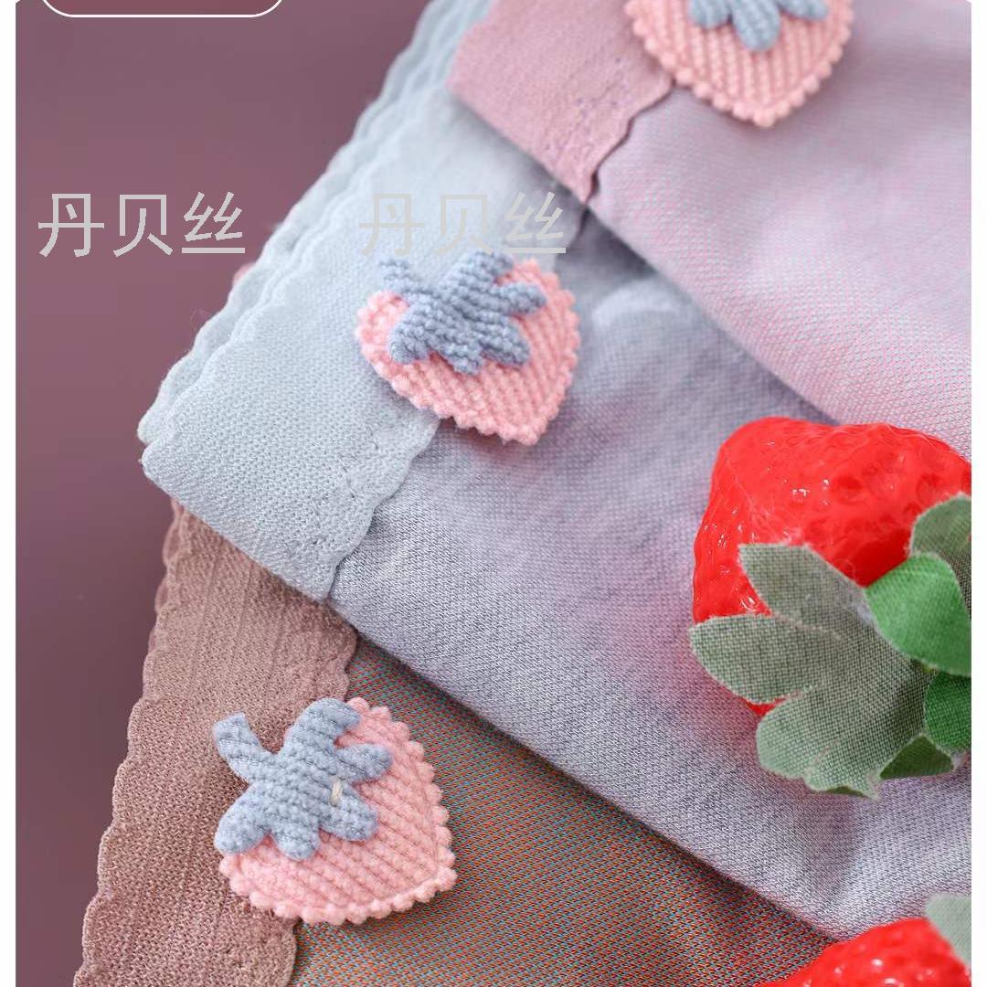 60不规则罗纹 柔软亲肤不卷边 艾草纤维抑菌底裆 女士内裤