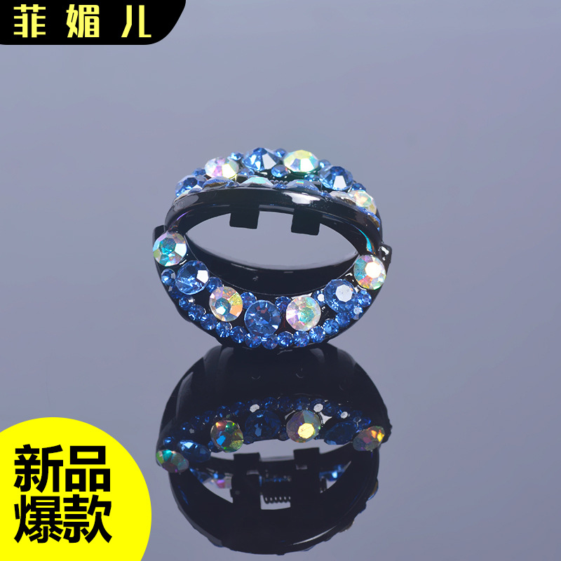 批发韩版抓夹水钻小发夹发抓盘发夹子发夹迷你刘海顶夹发饰头饰