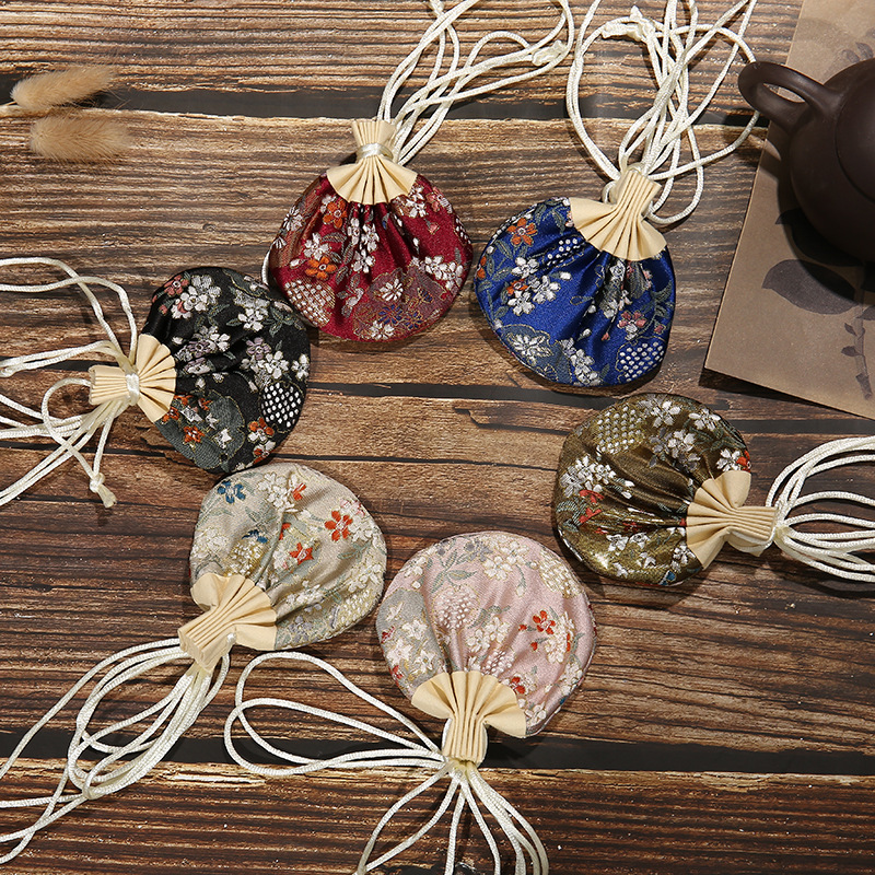 端午香包古风汉服荷包随身香囊空袋刺绣碎花宫廷包香包车挂件香袋