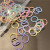 Children's Rubber Band Does Not Hurt Hair Elastic Good Baby Hair Rope Small Hair Ring Girls Rubber Band Hair Rope High Elastic Hair Accessories