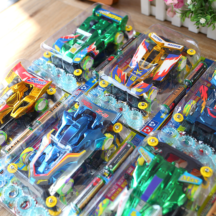 跨境新款地摊热卖超速四驱车电动拼装玩具车四驱模型赛车玩具