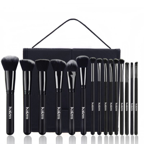 15 Makeup Brushes， Face Powder， Blush， Eye Shadow Brush， Beauty Tools