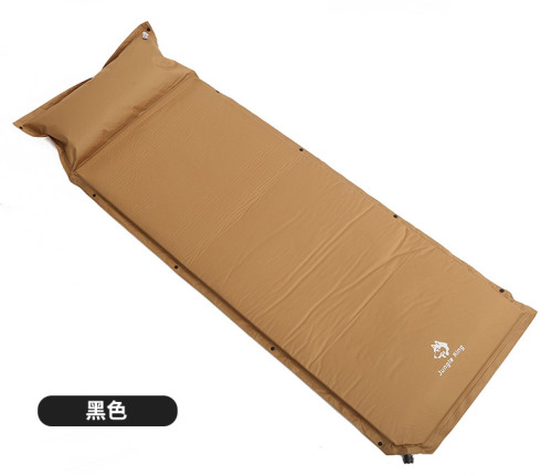 single moisture-proof mat with pillow sleeping mat camping mat camping adult envelope sponge mat automatic inflatable cushion wholesale