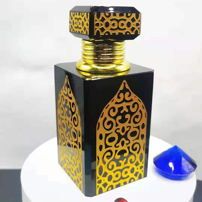 新款定制中东水晶玻璃人体精油瓶创意水晶摆件香水瓶化妆品瓶空瓶