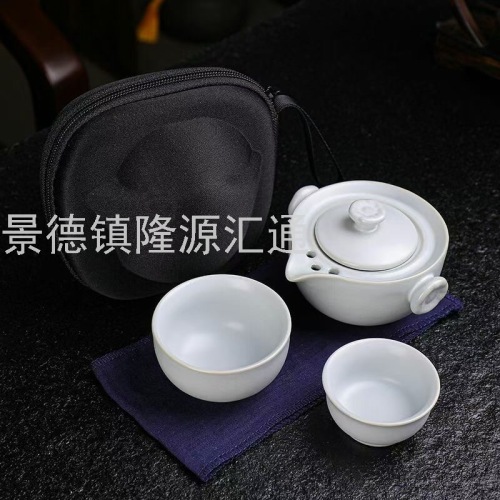 tea set tea cup teapot travel tea set ceramic gaiwan jingdezhen ceramic pot kung fu tea set tea tray tea pot