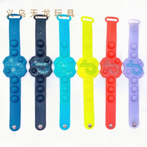 New Rat Killer Pioneer Luminous Bracelet TikTok Adjustable Size Press Bubble Music Luminous watch Decompression Toys 