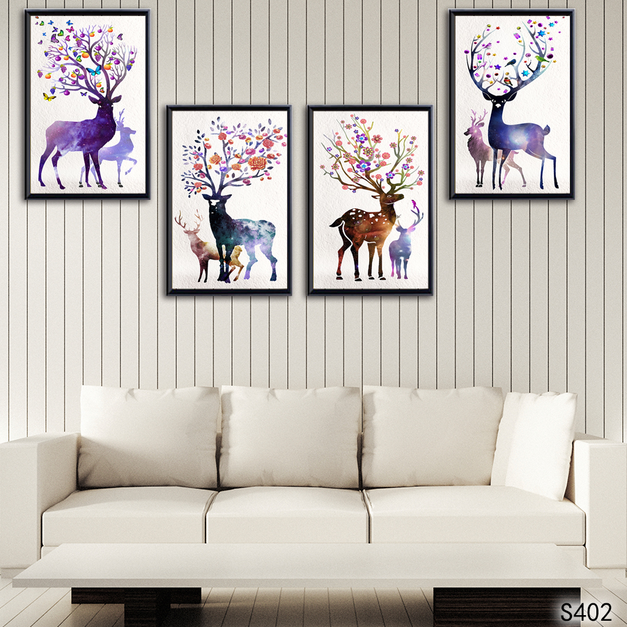 建筑风景布画油画装饰画相框装饰工艺壁画餐厅挂画玄关挂画