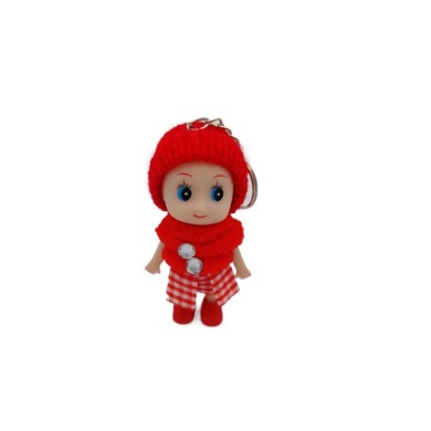 8厘米小丑迷糊娃娃手机挂件婚庆小礼品地摊热卖搪胶公仔娃娃批发