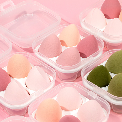 Simple and Stylish Beauty Egg Storage Box Beauty Egg Desktop Storage Box