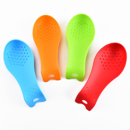 Mat Kitchen Silicone Large Spoon Rack Kitchenware Spoon Holder Spoon Mat Multifunctional Dining Table cushion 