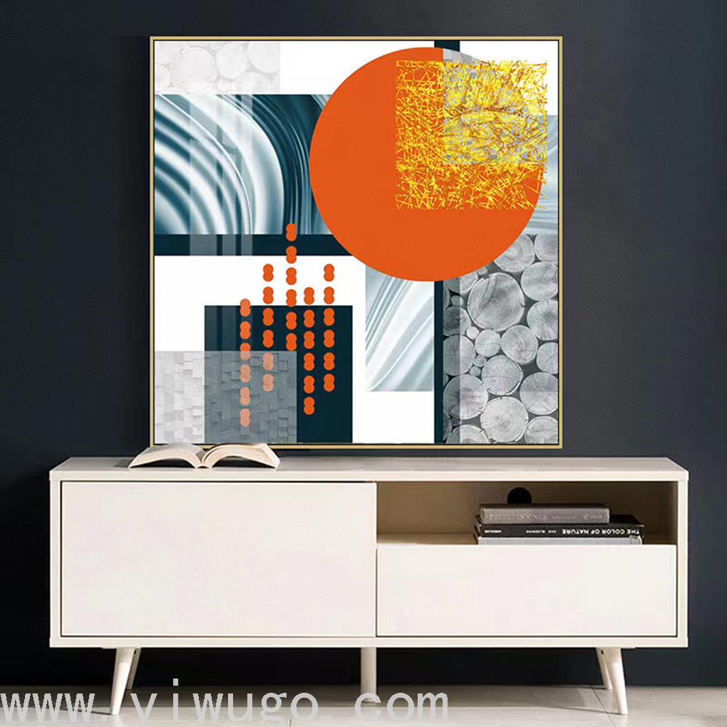 油画布喷绘装饰画48x48