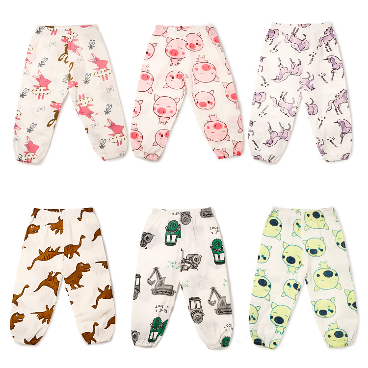 儿童防蚊裤pp裤 夏季新款男女童屁屁裤夏宝宝短裤童装裤子1007a