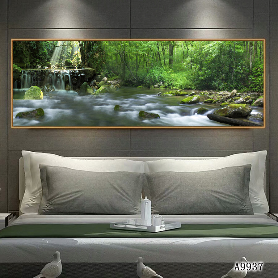 床头画沙发布画风景油画装饰画相框客厅卧室壁画餐厅挂画玄关挂画