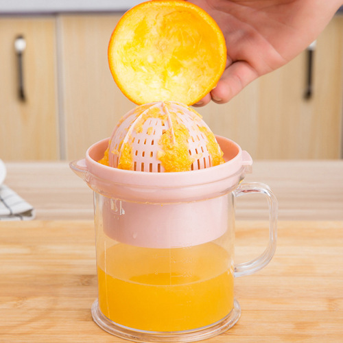 Manual Orange Squeezer Simple Mini Juice Extractor Small Household Fruit Lemon Orange Squeezer