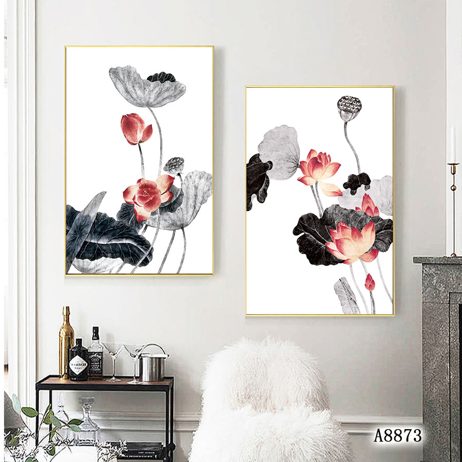 花卉布画风景油画装饰画相框装饰工艺壁画餐厅挂画装饰字画挂画