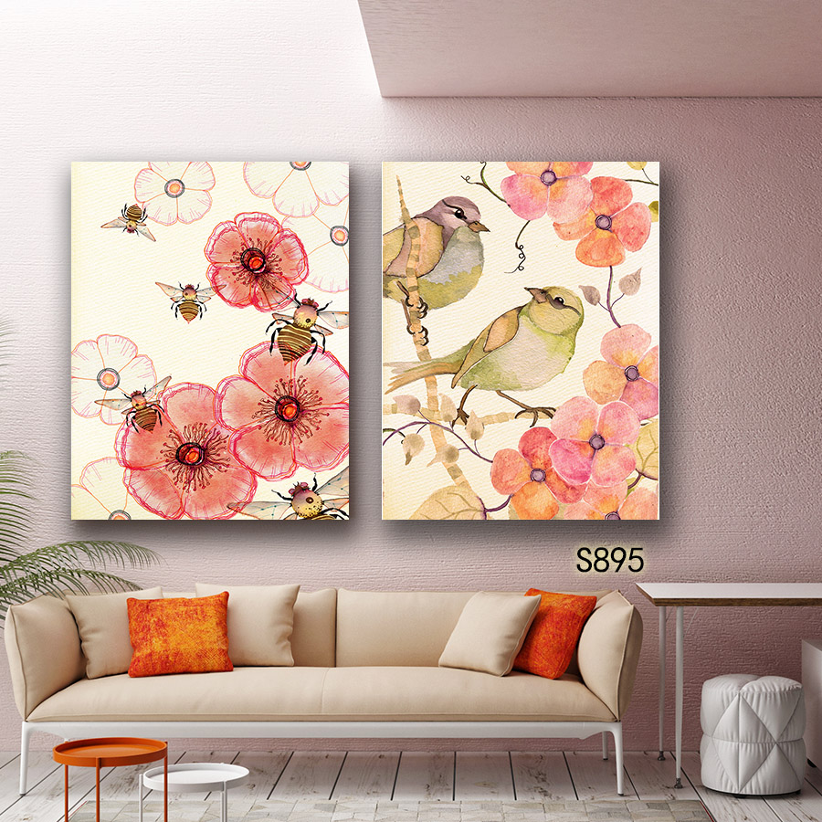 马油画风景装饰画床头挂画布画沙发背景壁画装饰字画相框