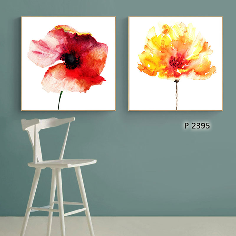 花卉布画风景油画装饰画相框装饰工艺壁画餐厅挂画装饰字画挂画