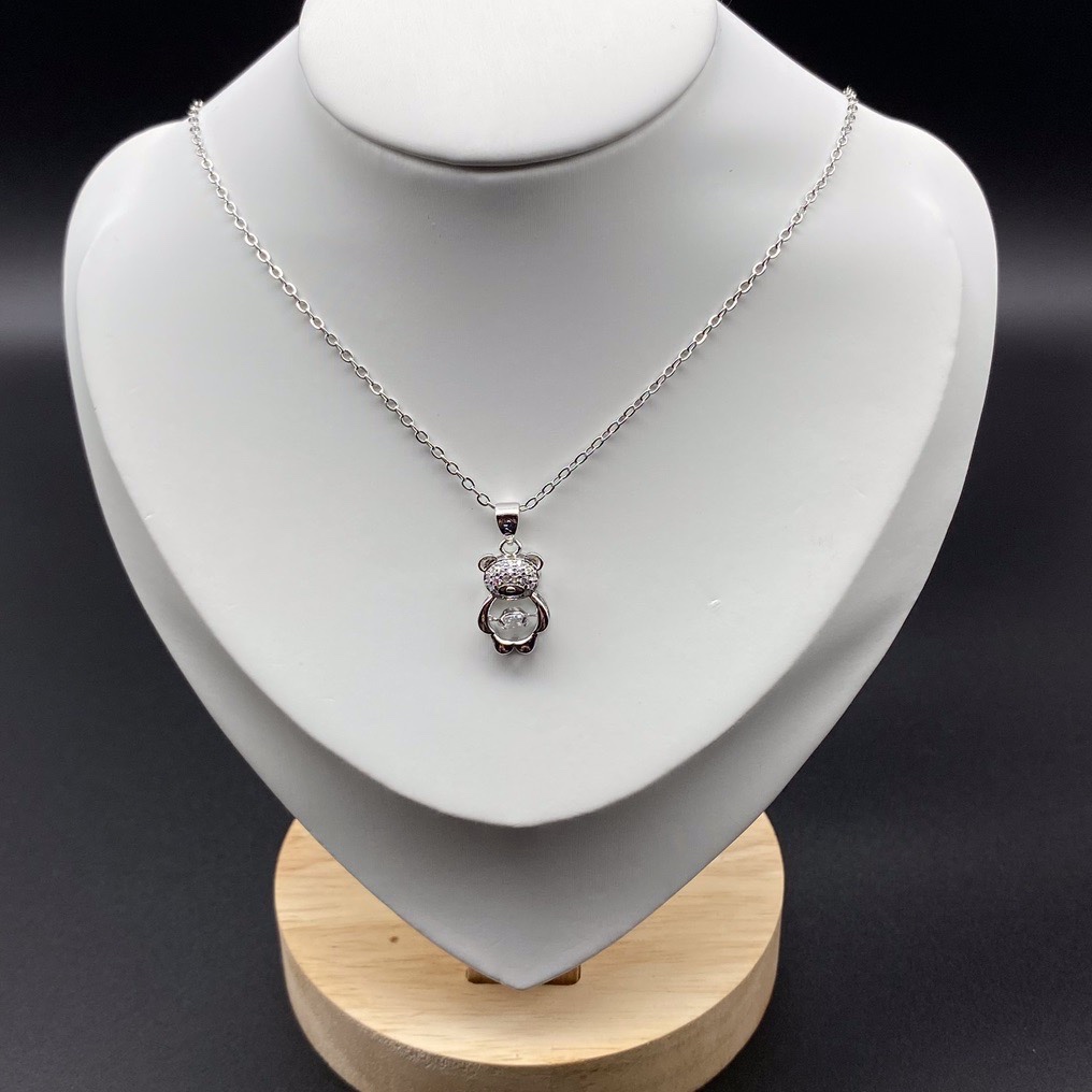 新款日韩施家镀银灵动项链女批发ins抖音快手网红气质锁骨链吊坠