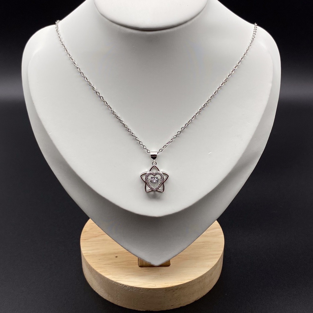 新款日韩施家镀银灵动项链女批发ins抖音快手网红气质锁骨链吊坠