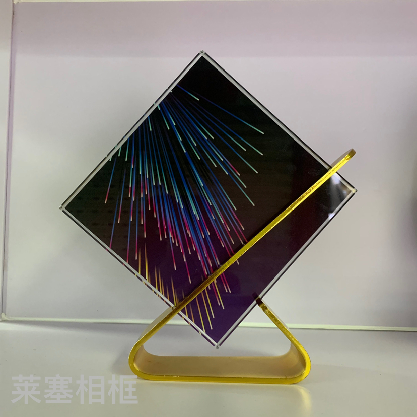 水晶奖杯定制定做创意人像彩印活动比赛冠军奖牌优秀员工荣誉颁奖