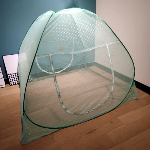 automatic magic wire mosquito net adult foldable printing export tent