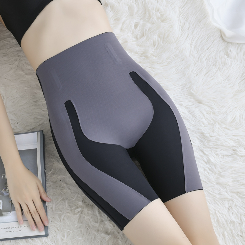 卡卡同款收腹提臀裤女夏季打底短裤塑形瑜伽无痕魔力悬浮裤芭比裤