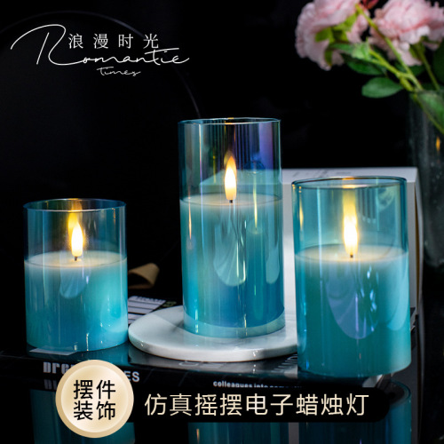 high-end led electronic candle light romantic proposal creative layout supplies birthday surprise candle tanabata valentine‘s day