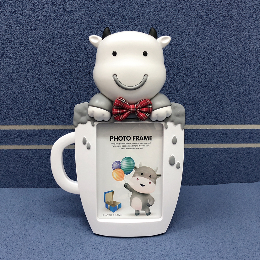 儿童相框 浩涛相框HT-TF1135水杯萌牛6寸（3色）