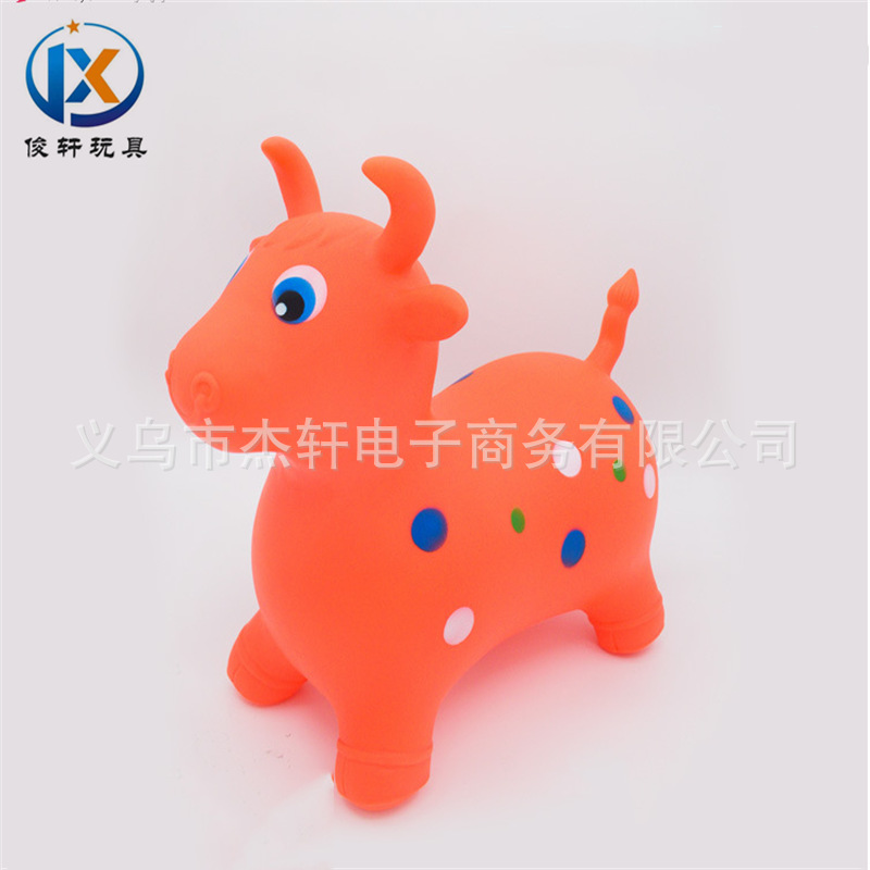 经典款全新料跳跳马充气玩具儿童坐骑皮马地摊批发加大加厚