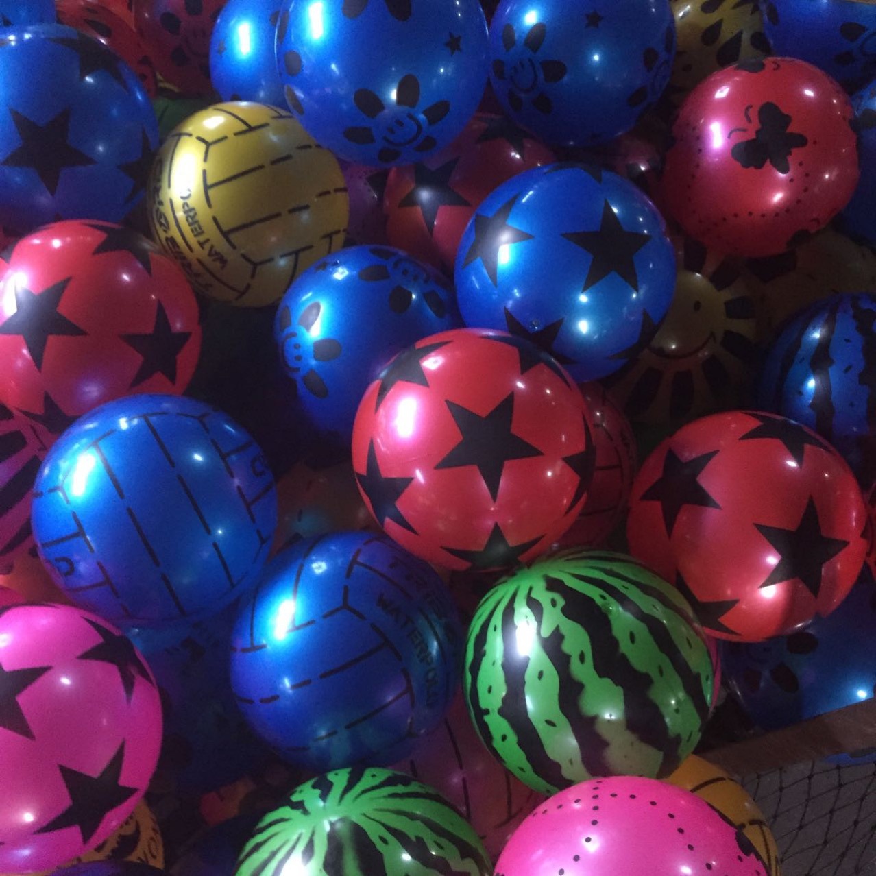 PVC BALL足球儿童拍拍球幼儿园印花皮球足球充气玩具球地摊批发