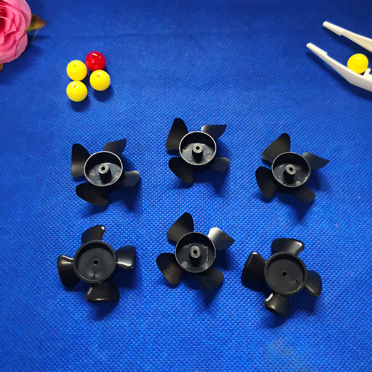 风叶塑料小风叶扇叶小电风扇叶科教实验用品学生配件风轮4个叶