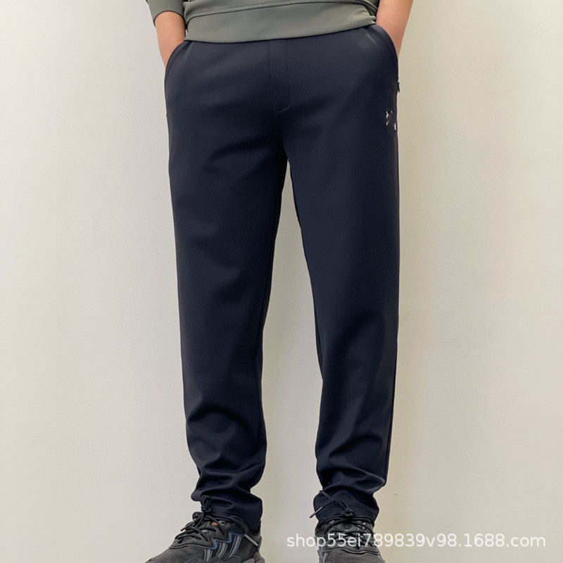 秋冬男士休闲裤韩版大码男裤运动裤青年棉裤子加绒微弹透气宽松裤