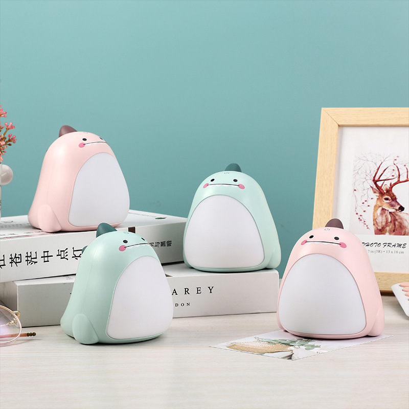 跨境恐龙触摸台灯夜卧室睡眠灯婴儿喂奶护眼儿童夜灯女生学生台灯