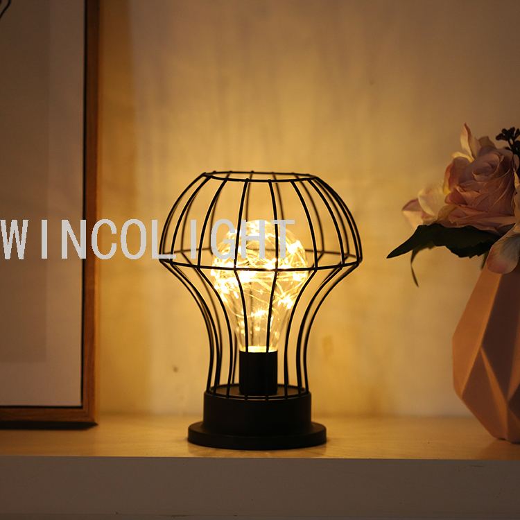 LED 咖啡摆件装饰灯串床头灯