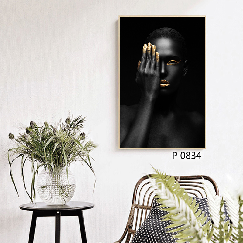 非洲人建筑风景油画壁画装饰画相框布画装饰字画挂画挂画沙发床头