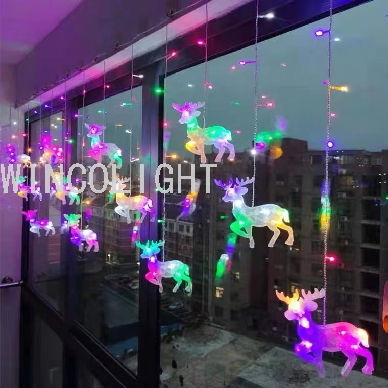 20L麋鹿灯串 房间装饰灯串圣诞灯