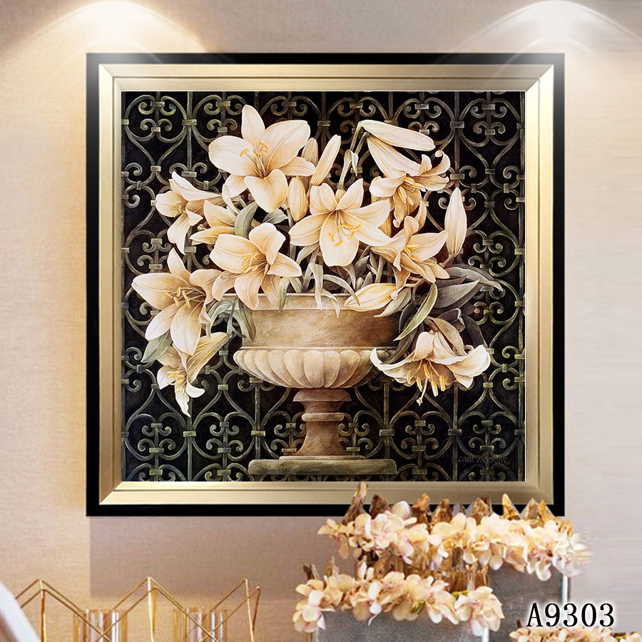 花卉建筑风景油画壁画装饰画相框布画装饰字画挂画挂画沙发床头