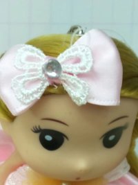 自产自销12厘米迷糊娃娃手机挂件婚庆小礼品热卖搪胶公仔娃娃批发