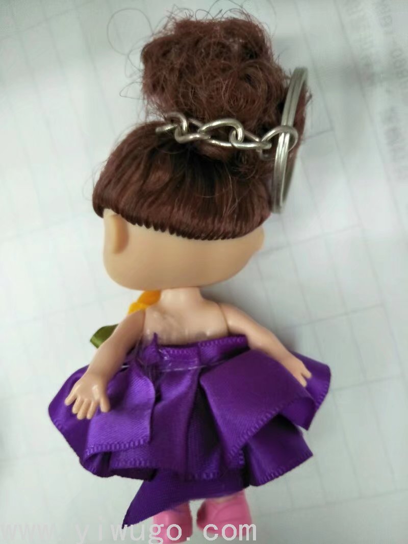 8厘米小丑迷糊娃娃手机挂件婚庆小礼品地摊热卖搪胶公仔娃娃批发