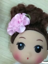 自产自销18厘米迷糊娃娃手机挂件婚庆小礼品热卖搪胶公仔娃娃批发