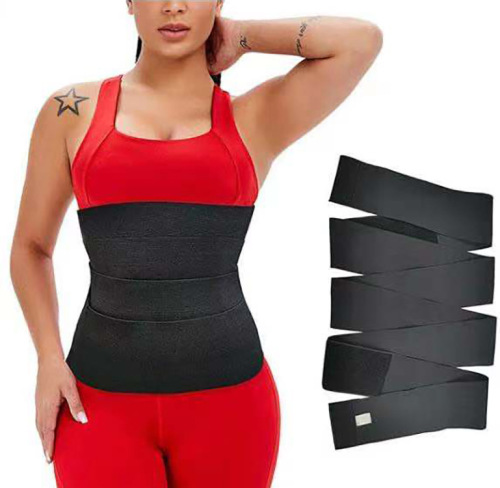 cross-border waist trainer body shaping wrap belt body shaping belly belt corset belt women‘s girdle elastic belly belt