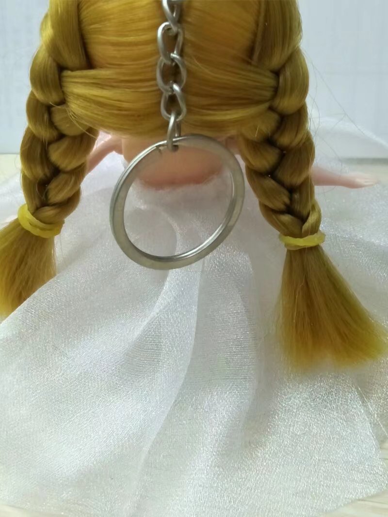 自产自销18厘米迷糊娃娃手机挂件婚庆小礼品热卖搪胶公仔娃娃批发