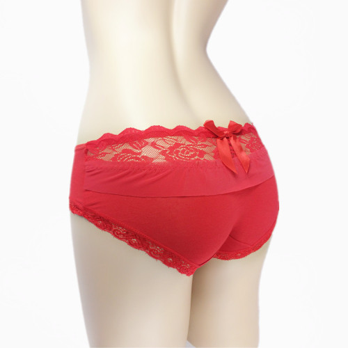 Low Waist Foreign Trade Special Offer Lace Ruffled Student Girl Underwear