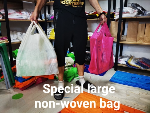Non-Woven Fabric Spot Vest Vest Gift Clothing Portable Hot-Rolled Customized Multiple Sizes Multiple Colors Eco-friendly Bag