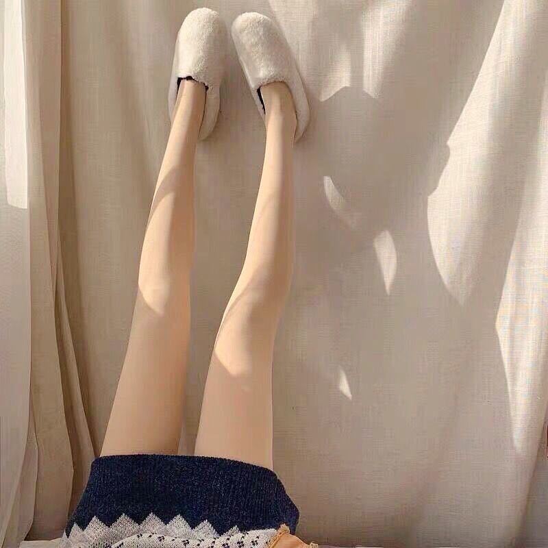 新款秋季保暖提臀龙爪毛打底裤保暖显瘦锦纶光腿神器薄款